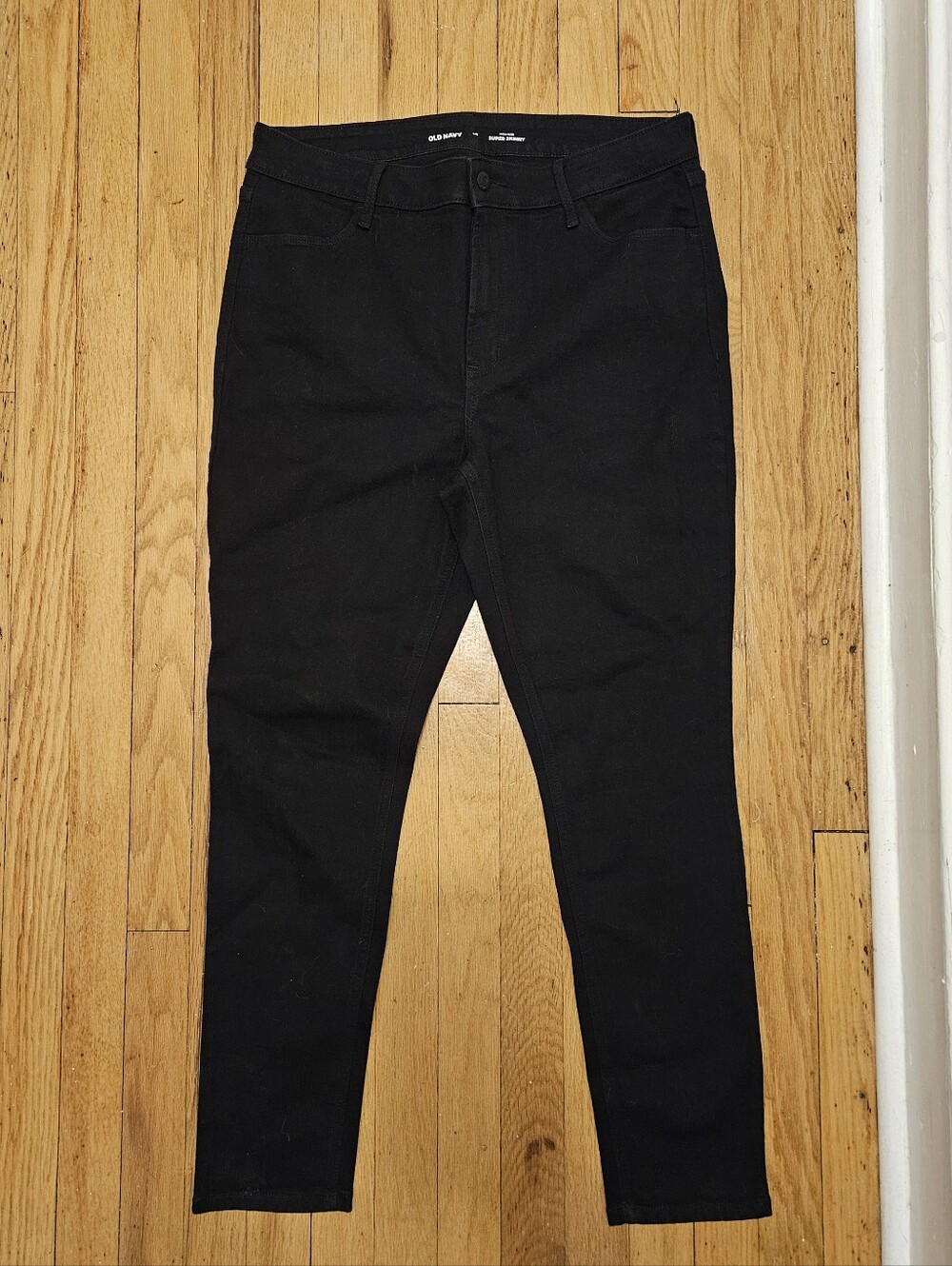 Old Navy Black Skinny High-Rise Jeans 14R